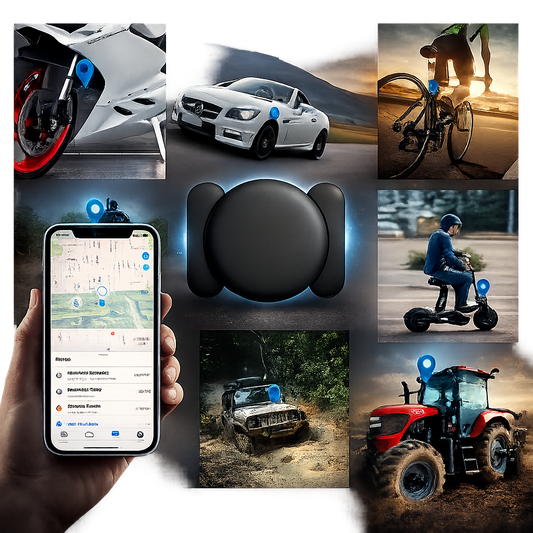 Nauvelor Smart GPS Tracker - Tracking Detector, Magnetic Case, For iOs/Android - Choose it